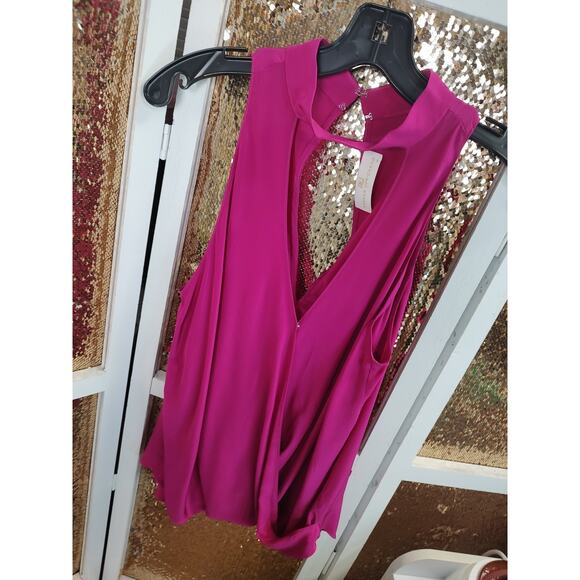 Amanda Uprichard Pink Blouse Medium - Picture 6 of 13